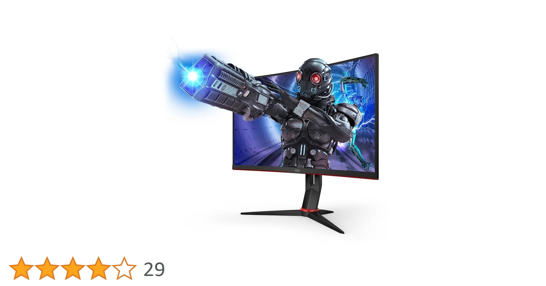 AOC C32G2E/11 31.5インチ165Hz曲面モニター(1枚のみ) AOC C32G2AE review: Large 31.5-inch 165Hz curved gaming